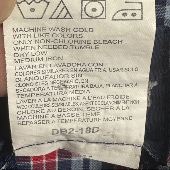 Wrangler 3X men's plaid button down, pearl snaps, cotton blend, western, fall - Picture 7 of 10